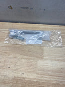 Amerock BP36682BMB26 Overton 5-1/16 Inch Center to Center Bar Cabinet Pull - Brushed Matte Black / Polished Chrome