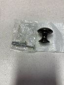 Top Knobs M1224 Rounded 1-1/4 Inch Mushroom Cabinet Knob from the Dakota Collection - Oil Rubbed Bronze