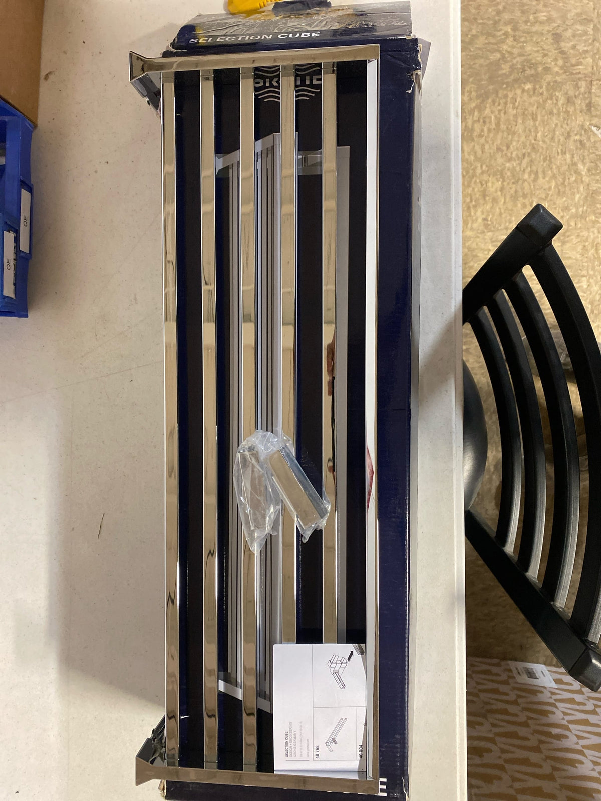 Grohe 40804000 Selection Cube Towel Rack - Starlight Chrome