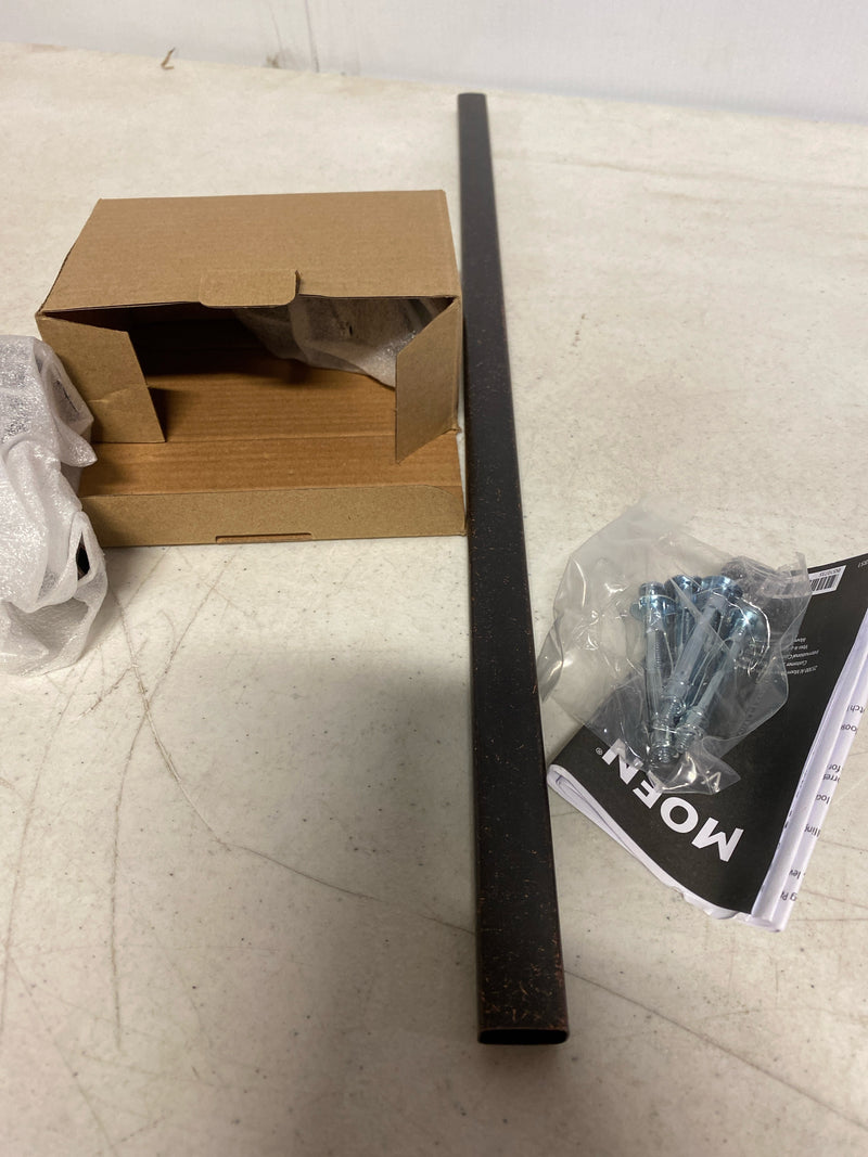 Moen YB5124BL Voss 24" Towel Bar - Matte Black