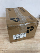 Progress Lighting P710072-009 Linen Single Light 12" Tall Wall Sconce with Etched Glass Shade - Brushed Nickel