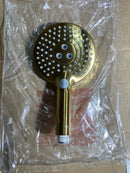 Hansgrohe 26037251 Raindance Select S 2.5 GPM Multi Function Hand Shower with PowderRain Technology - Brushed Gold Optic