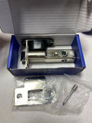 Linnea L10-PAR-SSS Marine Grade 316 Stainless Steel LL100 Passage Door Lever Set with Round Rose - Satin Stainless Steel