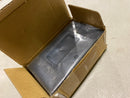 Emtek Modern Rectangular Pocket Door Lock - Passage - 4.5" x 2.5" (Flat Black)