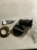 Delta T50010-CZ Round Body Spray Trim Only for Delta HydraChoice - Less Body Spray and Rough In - Champagne Bronze