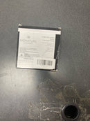 Signature Hardware SH631PB 3-1/4" Overflow Cover Plate with Single Screw - Polished Brass