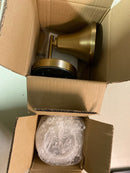Lark 85510LCB Haddie 9" Tall Bathroom Sconce with Case Opal Glass Shade - Lacquered Brass