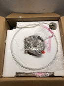 Millennium Lighting Javis Pendant - Polished Nickel - Clear Water Glass - 12.5in. Diameter - E26 Medium Base