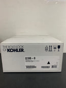 Kohler K-8188-0 Verticyl 13-1/16" Square Vitreous China Undermount Bathroom Sink with Overflow Drain - White