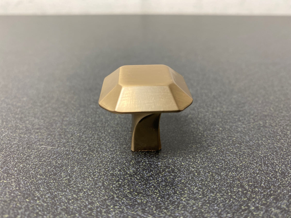 Franklin Brass P41759K-CZ-C Napier 1-1/8 Inch Geometric Cabinet Knob - Champagne Bronze