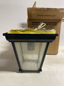 Kichler 9859BK 1 Light Outdoor Ceiling Fixture - Black