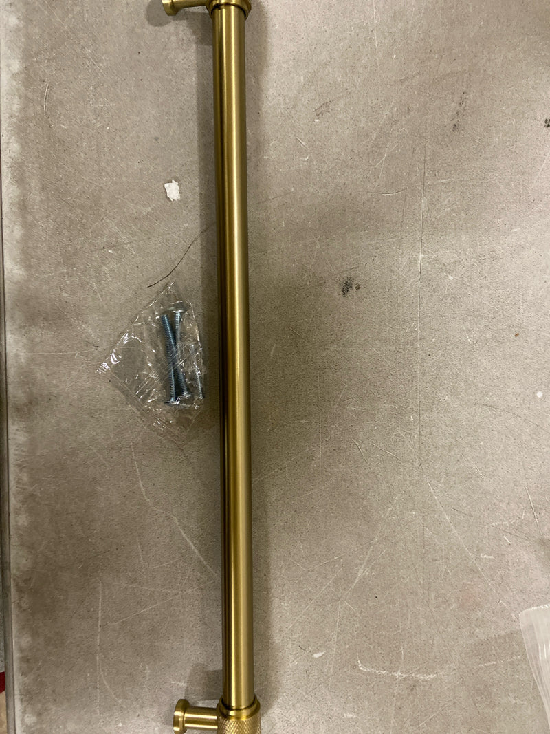 Amerock BP37749BBZ Faraday 12-5/8 inch (320mm) Center-to-Center Golden Champagne Bar Cabinet Pull