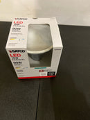 Satco Lighting S29448 Single 15 Watt Dimmable PAR38 Medium LED Bulb - 1200 Lumens and 4000K - 90W Equivalent - Silver