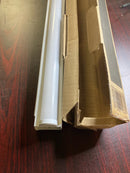 Lithonia lighting MNSL L46 1LL 120V 40K 80CRI M6 Contractor Select 4 ft. 40-Watt Equivalent Integrated LED White 120-Volt Strip Light Fixture 2300 Lumens 4000K