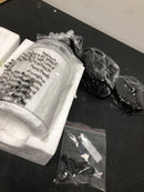 Globe electric 61109 Oliver 1-Light Dark Bronze Plug-In or Hardwire Pendant Lighting with 15 ft. Cord