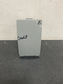 Commercial electric WCFV1G-G 1-Gang Metal Weatherproof Electrical Box, Cover and GFCI Kit (24-in-1 Configurations), Gray