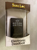 Sure-Loc DK201-MD Electronic Single Cylinder Keyless Entry Deadbolt - Flat Black