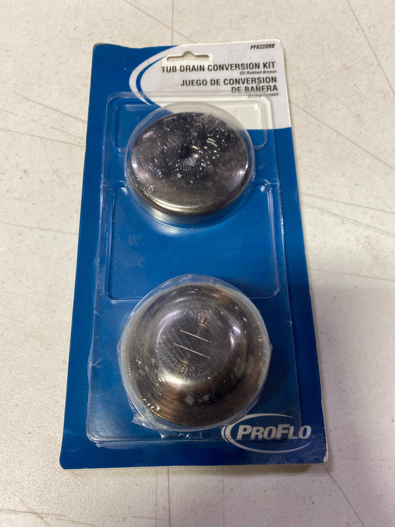 PROFLO PF622ORB Alcove Tub Pop-Up Drain & Overflow Cover - Oil Rubbed Bronze