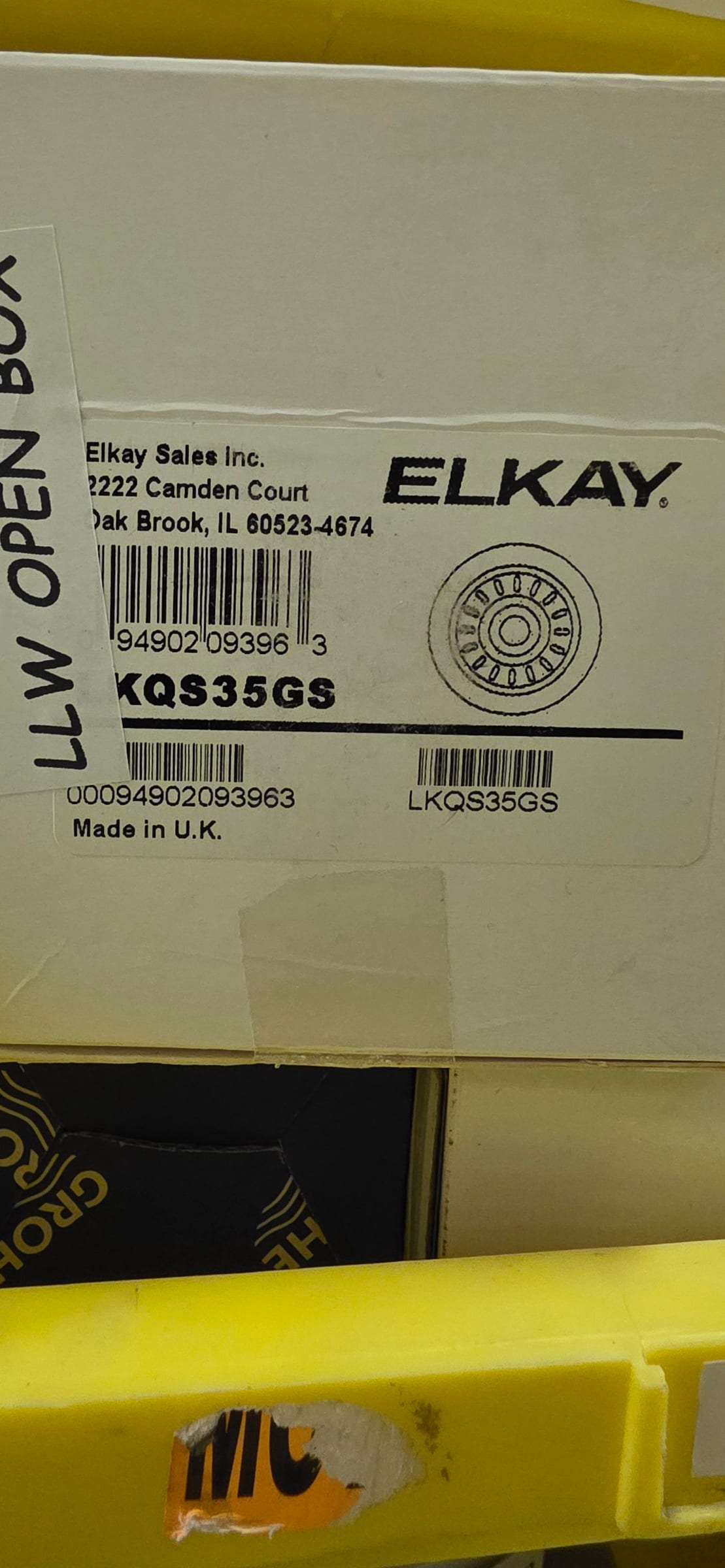 Elkay 3-1/2" Basket Strainers