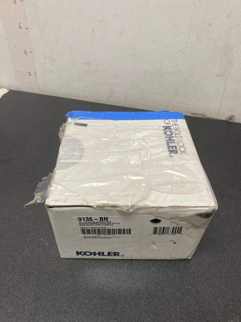 Kohler Square Design Tile-In Shower Drain