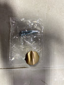 Belwith Keeler B076138-CBZ Trellis 1-3/16" Designer Scalloped Edge Button Cabinet / Drawer Knob - Champagne Bronze