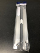 Hickory Hardware C02H075746-AL Austere PAIR of 13-3/8" Center to Center 18" Long Edge Tab Cabinet Lip Pulls / Drawer Edge Pulls - Aluminum