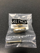 Alno A252-14-PB Cloud 1-1/4" Rectangular Modern Convex Solid Brass Cabinet Knob / Drawer Knob - Polished Brass