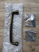 Signature Hardware 481255 Orvin 5-1/8 Inch Center to Center Handle Cabinet Pull - Antique Brass