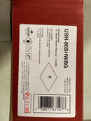 Pfister USH-06SHWBG Modern Square 1.75 GPM Single Function Rain Shower Head - Brushed Gold