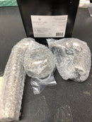 Signature Hardware SH361PN 1-1/2" x 1-1/4" P Trap with High Box Flange - Polished Nickel