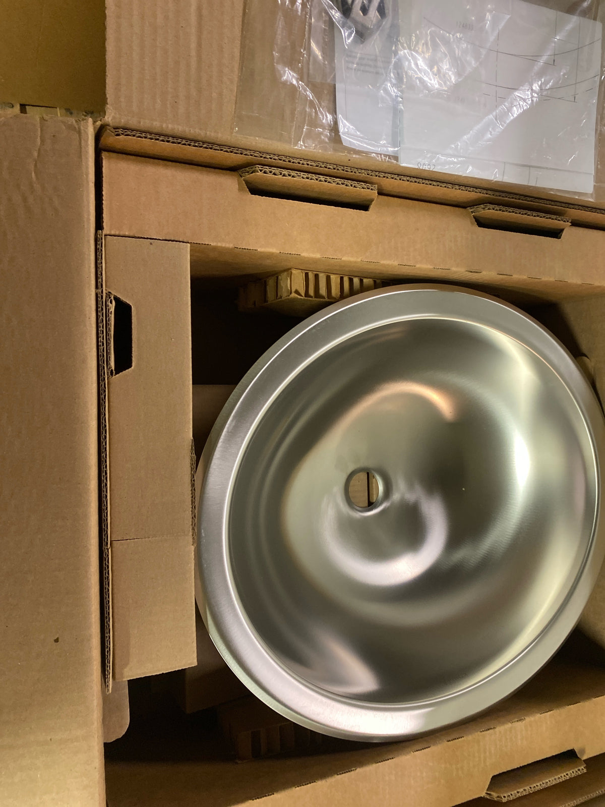 Kohler K-2608-SU-NA Bachata 16-11/16" Oval Stainless Steel Undermount Bathroom Sink - Stainless Steel