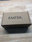 Emtek 5110ROUUS14 Round Knobset Passage Door Knob Set with Square Rose - Polished Nickel