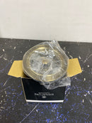 Signature Hardware SH171AGBR 3-1/2" Basket Strainer for Sinks up to 1" Thick - Aged Brass