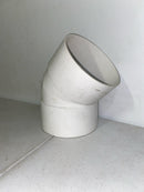 Nds 6P03 PVC S&D 45° Elbow, 6 in. Hub X Hub