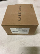 Baldwin HDCRYTAR044 Baldwin HD.CRY.Tar Crystal Non-Turning One-Sided Dummy Door Knob with Arch Rose