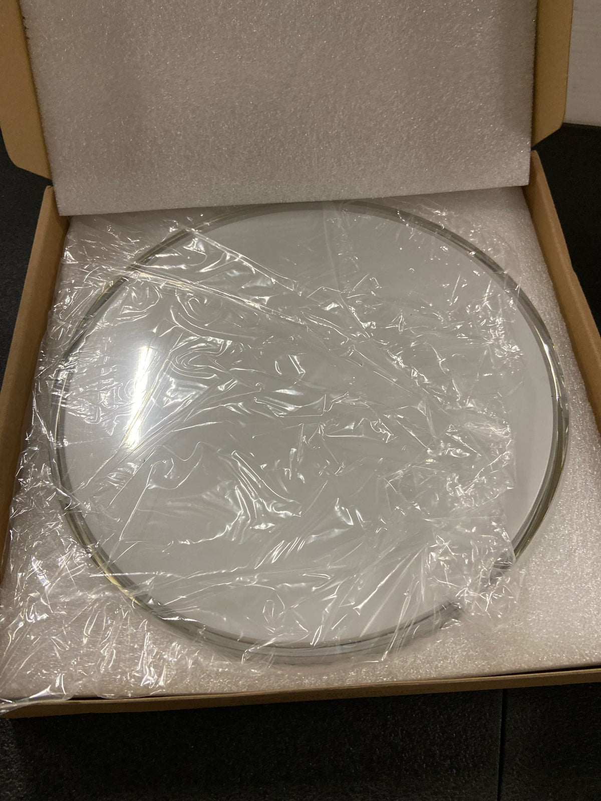 Minka Lavery 759-2-84-L Vantage 11" Wide LED Flush Mount Ceiling Fixture with Clear Acrylic Diffuser - Brushed Nickel