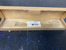 Emtek 220310 Us4 Modern Rectangular Flush Pull in Brass