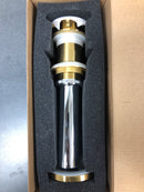 VIGO Vessel Bathroom Sink Pop-Up Drain and Mounting Ring in Matte Gold-VG07000MG