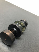 Kwikset 730PSKRDT-11P Pismo Privacy Door Knob Set with Round Rose - Venetian Bronze