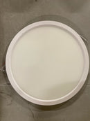 Edge 12" Round LED Flush Mount - White