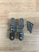 Soss 208US26D Invisible Medium Duty Door Hinge with 180° Degree Opening Angle - Single Hinge - Satin Chrome