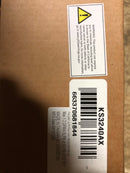 Kingston Brass KS3240AX Vintage 1.2 GPM Wall Mounted Bridge, Widespread Bathroom Faucet - Matte Black
