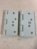 Deltana S44USPW-RS Value Choice for Indoor Applications Steel 4-Inch x 4-Inch Square Hinge