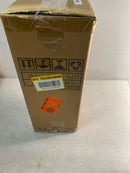 Uolfin 47FVF3HD24277QF Mid-Century Cylinder Kitchen Island Hanging Pendant Light 1-Light Brass Gold Modern Pendant Light with Clear Glass Shade