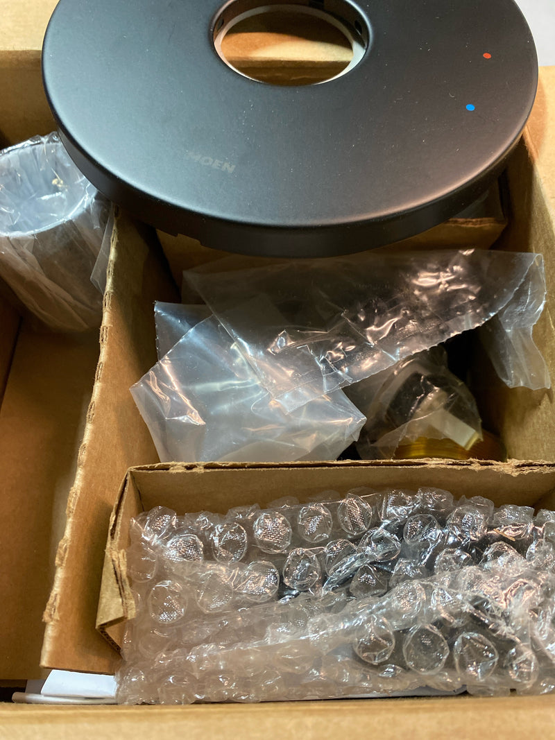 Moen UT2191BL Align Pressure Balanced Valve Trim Only with Single Lever Handle - Less Rough In - Matte Black