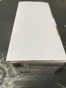 Elco ELST81B 3000K LED Brick Light with Angled Louver - Black