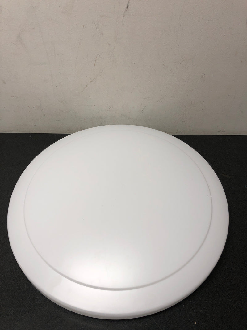 Commercial electric 564511111 20 in. Low Profile LED Flush Mount Round Ceiling Light 2400 Lumens 3000K 4000K 5000K Dimmable Bedroom Lighting