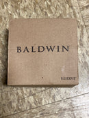 Baldwin DCTSD112 Traditional Square Standard C Keyway Double Cylinder Keyed Entry Deadbolt - Venetian Bronze