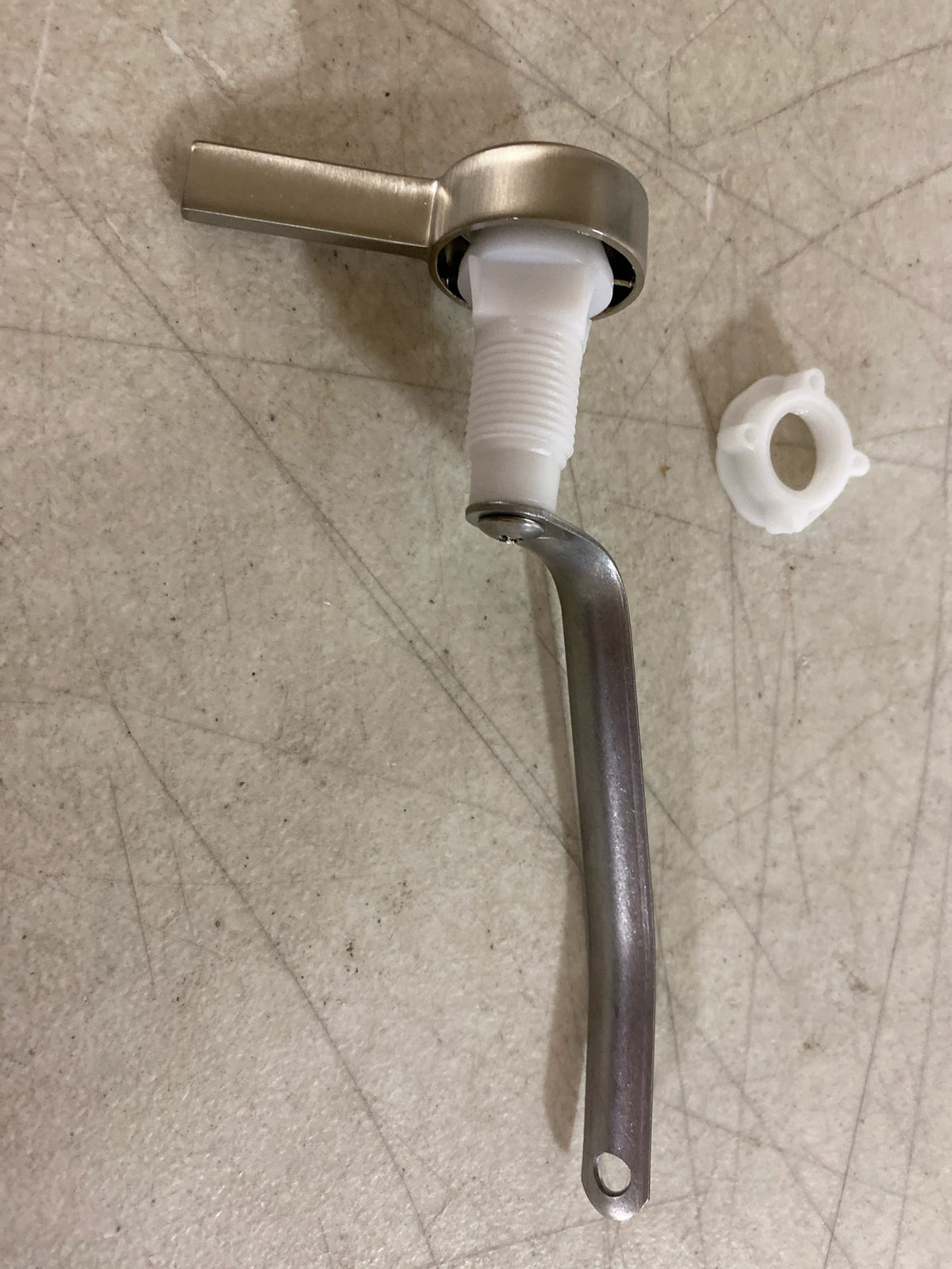 Kohler K-21710-L-BV Reach Left Hand Trip Lever - Vibrant Brushed nickel