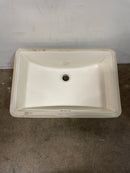 Signature Hardware 447960 Myers 18 x 13 in. Rectangular Undermount Bathroom Sink in Biscuit